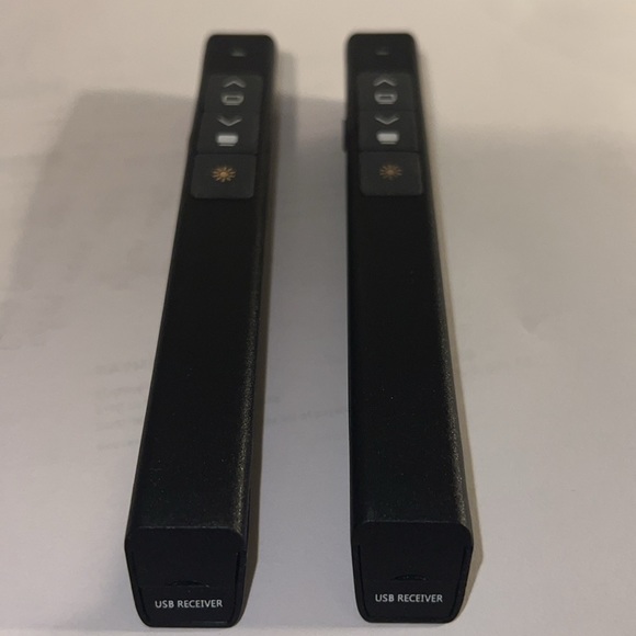 Victsing Wireless Presenter Remote Laser Pointer, 2.4 GHz Model: PC189A, 2 Piece - Picture 14 of 16